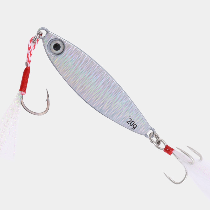 SKU-06-血槽三本钩+铁板钩银