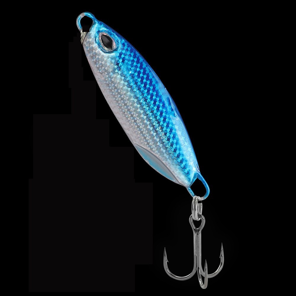 SKU-07-短多 蓝色 三本钩