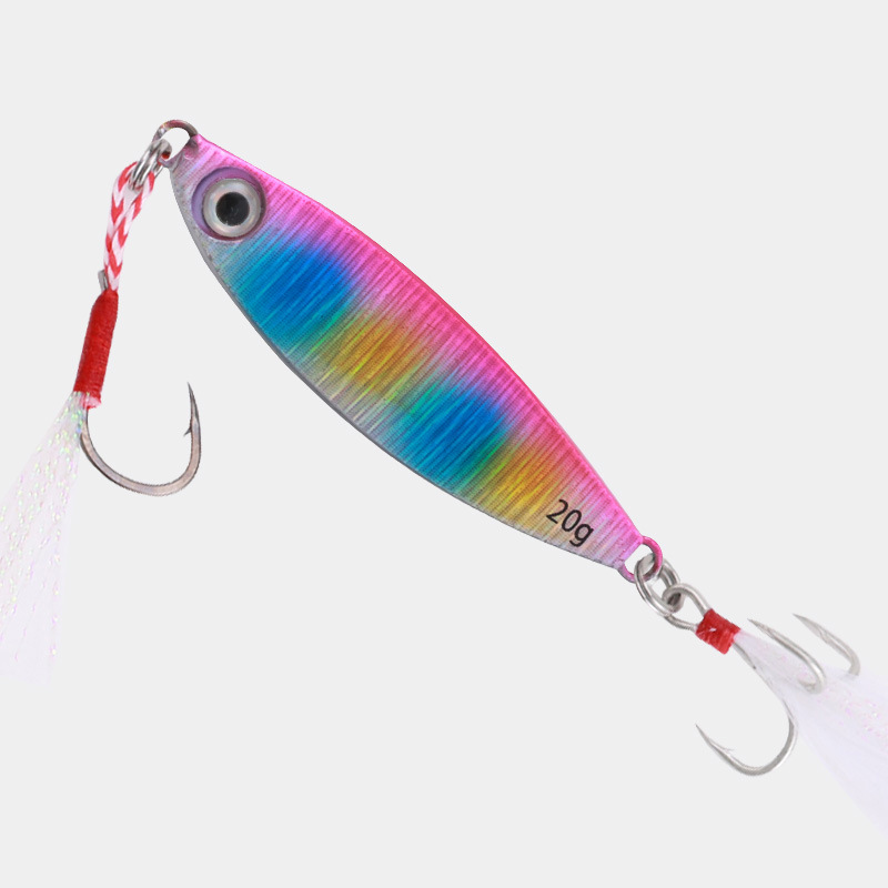 SKU-07-血槽三本钩+铁板钩七彩